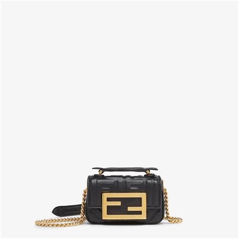 mini baguette chain fendi|Fendi mini cross body bag.